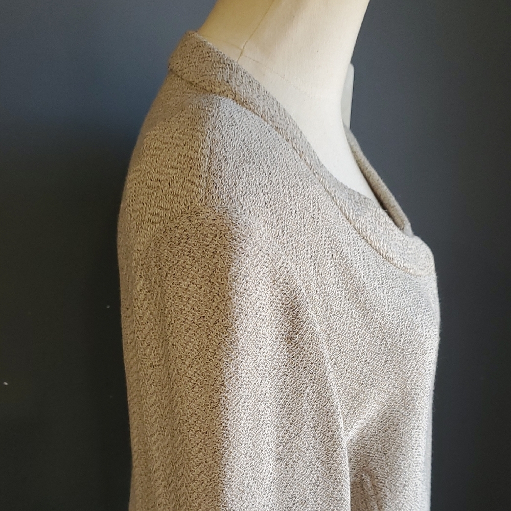 St. John Beige Textured Jacket Sz 12 - Picture 5 of 17